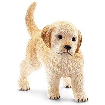 Schleich Golden Retriever Puppy Figurine - Farm World #16396