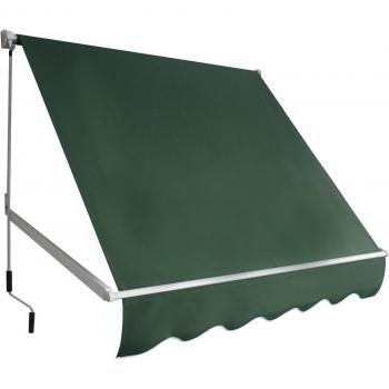 iWork 830407 - Toldo balcón y ventana, brazo fijo, 1.5 x 1.8 m, color verde