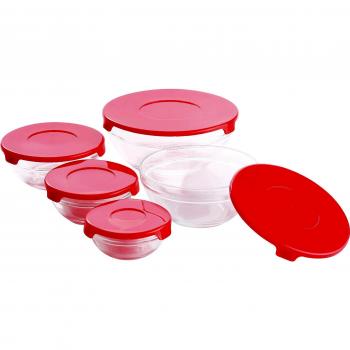 Renberg Twister - Set de 5 boles, cristal