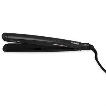 BaByliss ST327E - Plancha de pelo profesional, con recubrimiento Diamond Ceramic, 6 ajustes de temperatura de 140° C a 235° C, iónica, para cabello seco y húmedo