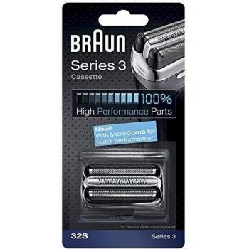 Braun - Combipack 32S - Láminas de recambio + portacuchillas para afeitadoras Nueva Series 3 300/360/380/390cc