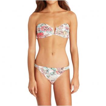 2017 Billabong Ladies Pixi Petal Tropic Bikini Bottoms WHITE C3SW30 Sizes- - ExtraLarge