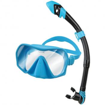 Seac - Juego de Buceo Unisex táctil, Color turuesa