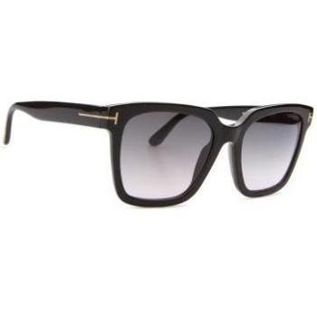 Tom Ford Selby FT0952 01B 55 Stylish Black Female Sunglasses Size: 55 MM