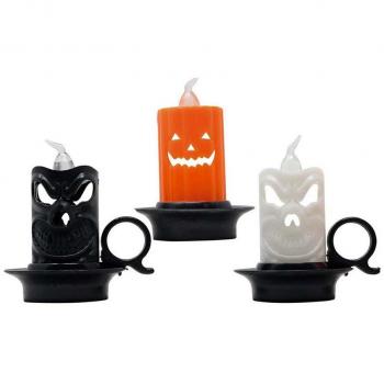 Caja de 12 Velas con Luz Surtidas de 7X8 cm