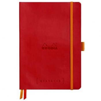 Cuaderno Rhodiarama A5 Dot Rojo Amapola