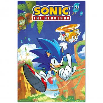 Póster Sonic The Hedgehog - Sonic & Tails de Erik Editores