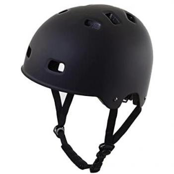 Casco Urbano Urban Motion con Protección CE para Patinetes Eléctricos y Bicicletas, color negro, tamaño M, homologado CE, EN-1078, ajustable con rueda