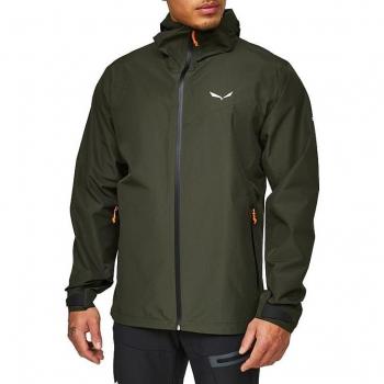 Salewa Chaqueta Puez Aqua 4 Powertex 2.5l Hombre Oliva Oscuro