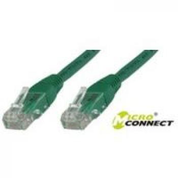 Cable de Red Microconnect U/UTP CAT6 5M Verde LSZH