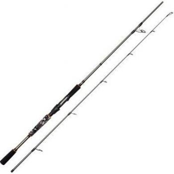 Caña de Spinning Kinetic Muzzler Carbon Tech 6'6 3XH 40-120gr 2secciones
