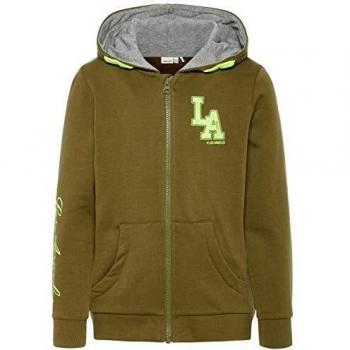 NAME IT Chaqueta con Capucha de vellón