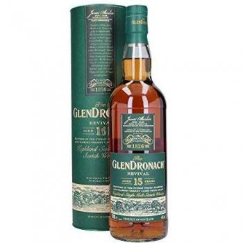 GlenDronach 15 Años Revival Whisky Single Malt Escocés 46% 700mL