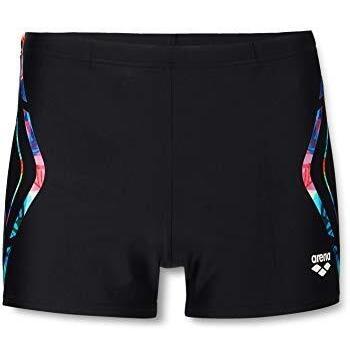 ARENA Bañador Minishort Solid Short, Hombre, Black, 85