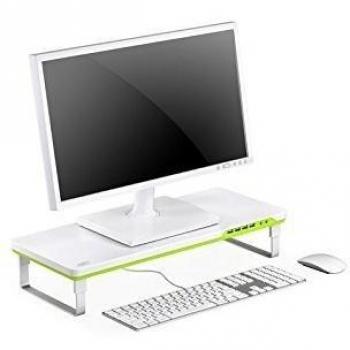 DEEPCOOL M-DESK F1 es un soporte para monitor fácil de usar tanto para monitores de escritorio como para portátiles. Es un dispositivo exquisito y a la moda.