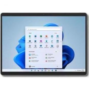 Surface Pro 8 Platino de Microsoft con Intel Core i7, 512 GB de almacenamiento y 16 GB de RAM