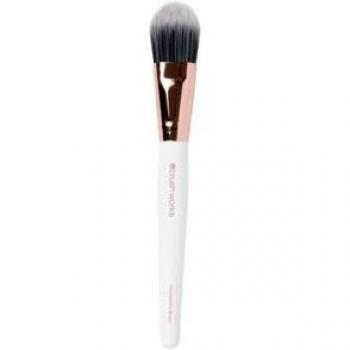 Brushworks White & Gold Makeup Foundation Brush