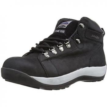 Portwest Steelite Mid Cut Nubuck SB - Botas de seguridad para hombre, color Negro
