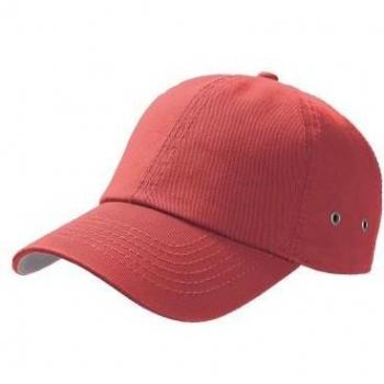 Gorra de béisbol Atlantis Action 6 paneles Chino One Size blanca