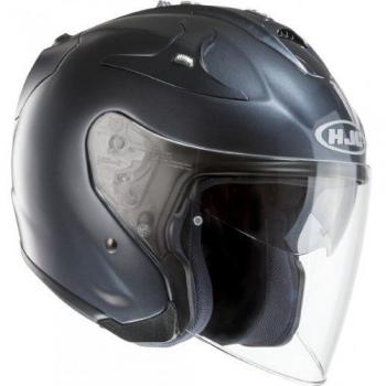 HJC NC Casco per Moto, Hombre, Anthracite, L
