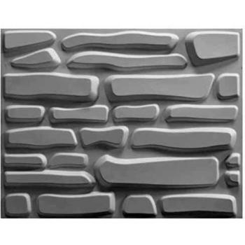 vidaXL 12x Panel Pared 3D 0,8x0,625 m 6 m² Decoración Recubrimiento Muro Papel