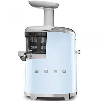 Licuadora Retro Smeg SJF01PBEU Azul Celeste, Estilo 50's, con Palanca, 150W, Capacidad de 0.5 Litros