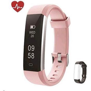 Kingsky Pulsera Actividad Fitness Tracker HR Impermeable IP67 con GPS/