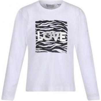 Camiseta de Manga Larga Estampada de Cebra Wenbie III para Niños/Niñas de Regatta