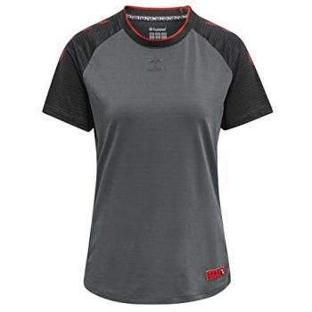 Hummel Camiseta de Manga Corta Pro Grid Game - Maillot femenino, diseño deportivo, tejido transpirable, ajuste cómodo, estilo moderno