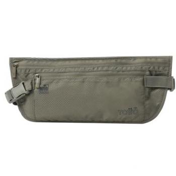 Riñonera de Viaje TOTTO Security con RFID Blocker, Color Desert Taupe, 28x13x1 cm, 1 Compartimento Principal y 1 Bolsillo con Cremallera
