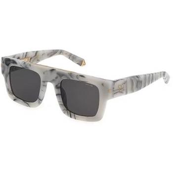 Police Men's Sunglasses SPLE13-5009YL, Multicolor, One Size, UV Filter