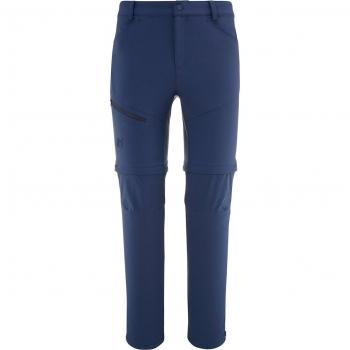 Pantalón convertible Millet Trekker Stretch Zip Off para hombre, color azul ultramar, talla 42