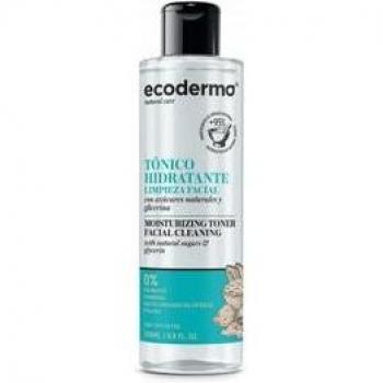 Ecoderma Tónico Hidratante 200ml - Cosmética Facial, fórmula hidratante, tonificante y refrescante, ideal para todo tipo de piel, contiene ingredientes naturales que ayudan a equilibrar la piel y mantener su hidratación