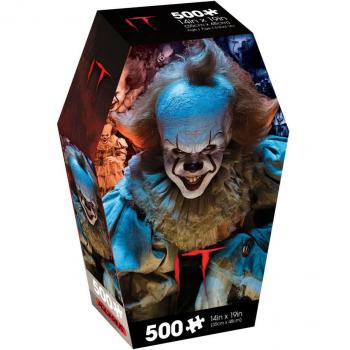 Rompecabezas It Puzzle Face (500 piezas) - Incluye 500 piezas de alta calidad, diseño gráfico del rostro de un personaje icónico, tamaño final del rompecabezas: 48 x 68 cm, adecuado para