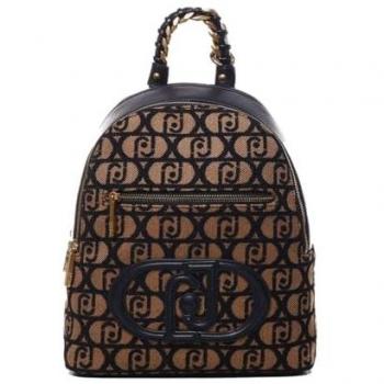 Liu Jo Rubino Stylish Jacquard Backpack for Women - Brown, One Size