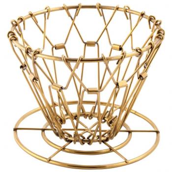 Kikkerland Brass Collapsible Coffee Dripper