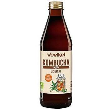 Voelkel Kombucha Original Bio - Bebida Refrescante de Fruta, 330 ml