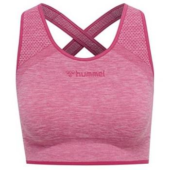 Camiseta Deportiva Sin Costuras Hummel Mt Una Rosa Melange XS Mujer