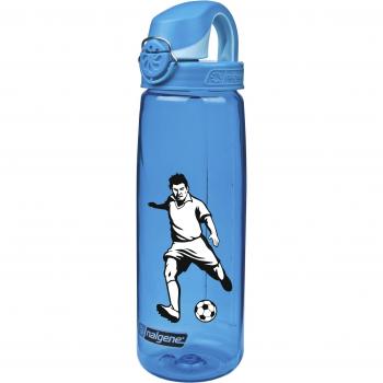 Nalgene 'Everyday OTF' - 0,7 L, blau, Fussballer zweifarbig