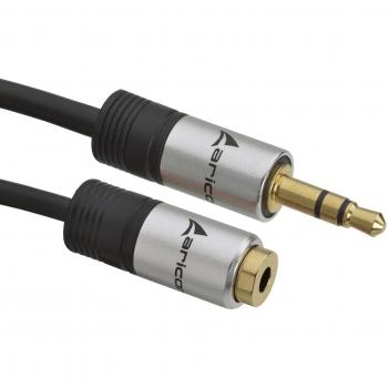 Cable de extensión de aricona Jack - AUX Cable de Audio de extensión 3.5mm / 2 Metros