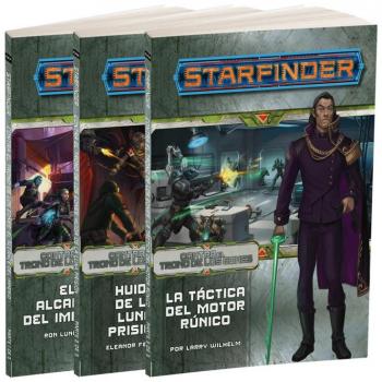 Starfinder: Contra el Trono de los Eones - Juego de Mesa, Editorial Devir Iberia, incluye manual de reglas, escenarios y personajes para jugar en un universo de ciencia ficción y fantasía, diseñado para 3-6 jugadores,