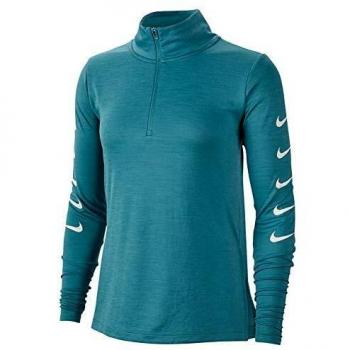 NIKE Swoosh Playeras, Mujer, Mineral Teal/White, XL