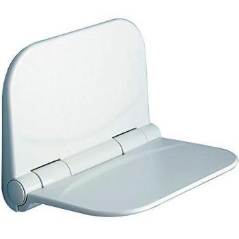 Gedy DI82, Asiento Móvil para Ducha, Blanco, 37.5 x 29.5 x 7 cm