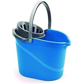 Maya 09029 - Cubo con Escurridor Ovalado, 14 L