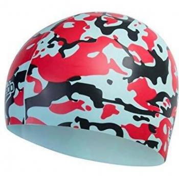 Gorro de Natación Speedo con Estampado de Lema Azul Cielo