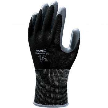 Showa Ultra-Light Black Safety Work Gloves Builders Grip Gardening Size Large