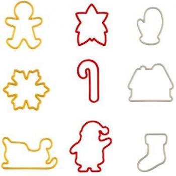 CORTAPASTAS DE NAVIDAD DELICIA, 9 PZS