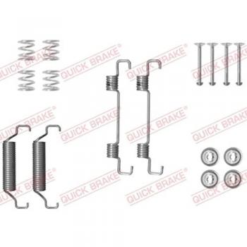 Juego de accesorios zapatas de freno de estacionamiento QUICK BRAKE 105-0052