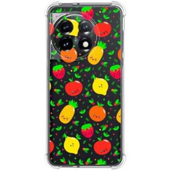 Funda de Silicona Antigolpes para Oneplus 11 5G con Diseño de Frutas 01