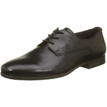 Kickers GAZELLAN, Zapatos de Cordones Derby para Mujer, Negro